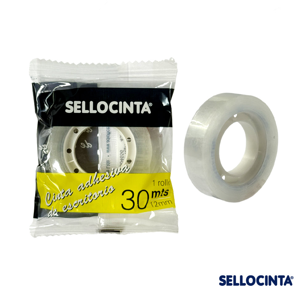 96 uni. Cinta Escritorio 12mm x 30m Flow pack