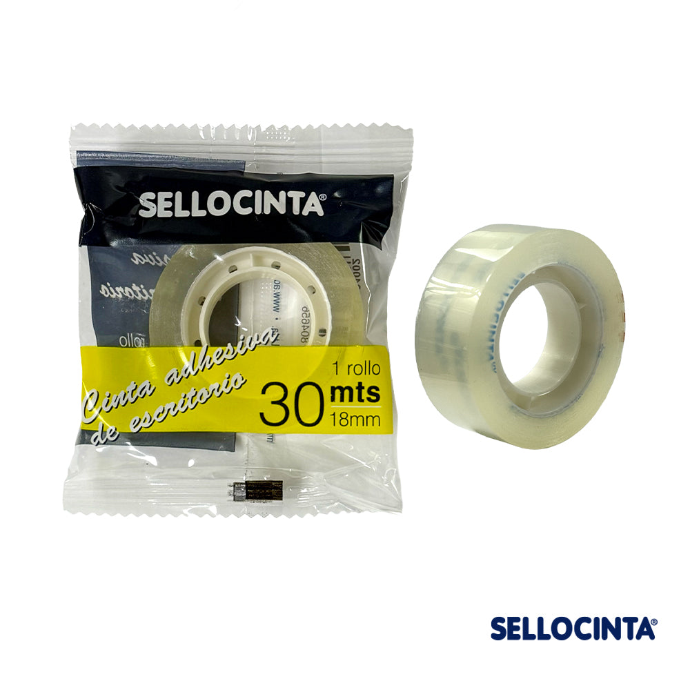 64 uni. Cinta Escritorio 18mm x 30m Flow pack