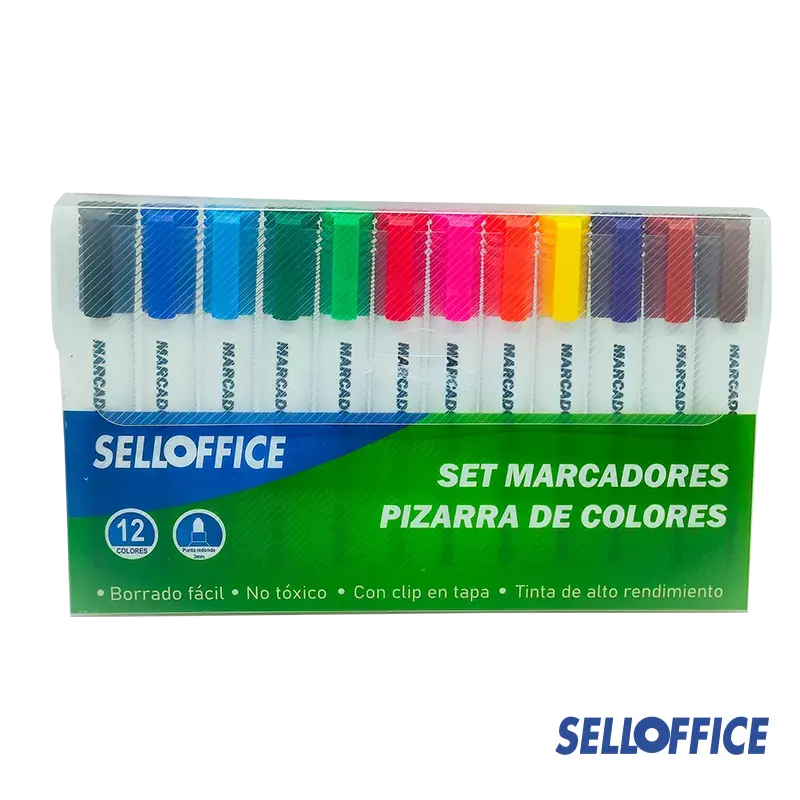 Set Marcadores de Pizarra