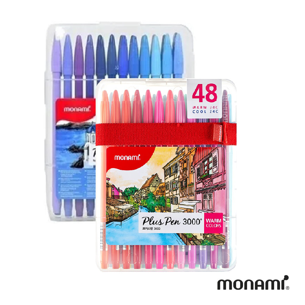 Set 48 uni. Marcadores Plus Pen