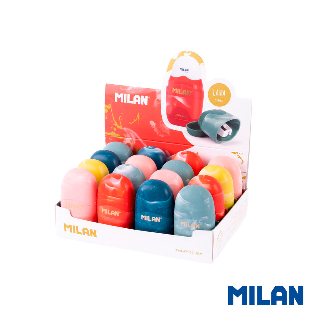 Caja de 16 Afilaborras Capsule Lava Series Milan