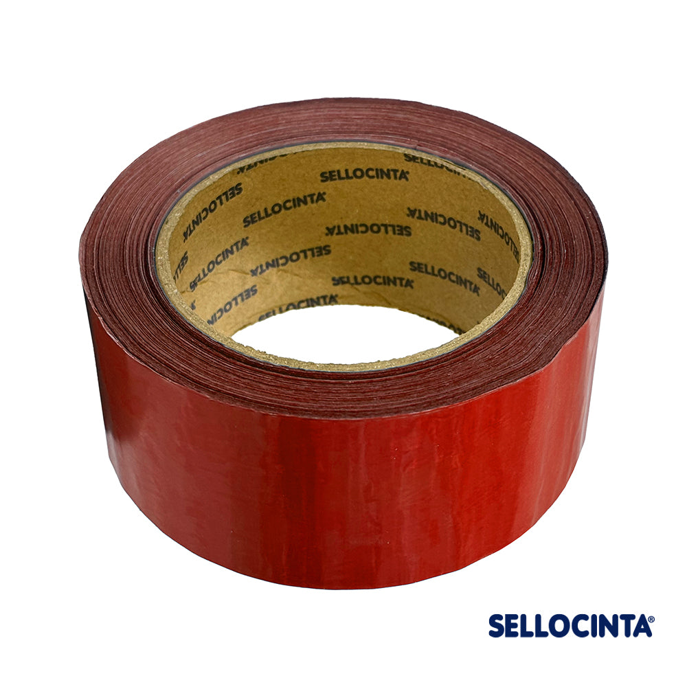 Caja Cinta embalaje Teñida con adhesivo Plus 48mm