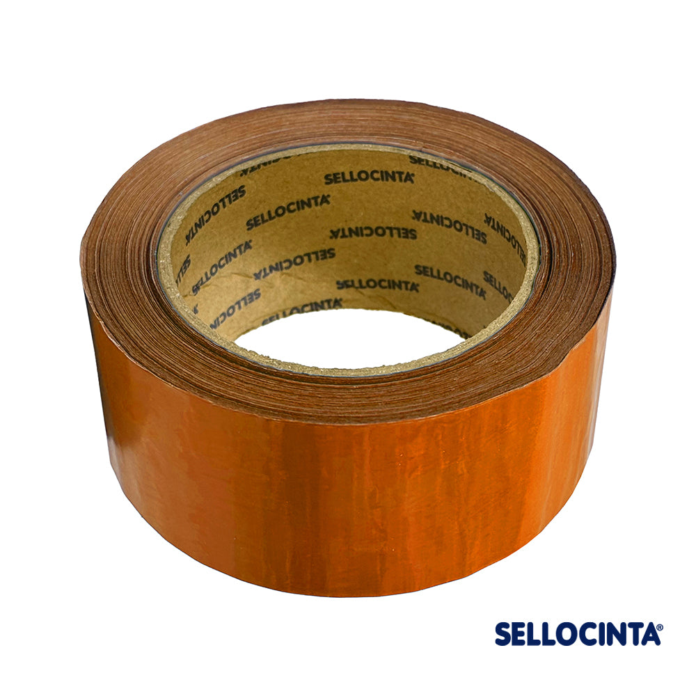 Caja Cinta embalaje Teñida con adhesivo Plus 48mm