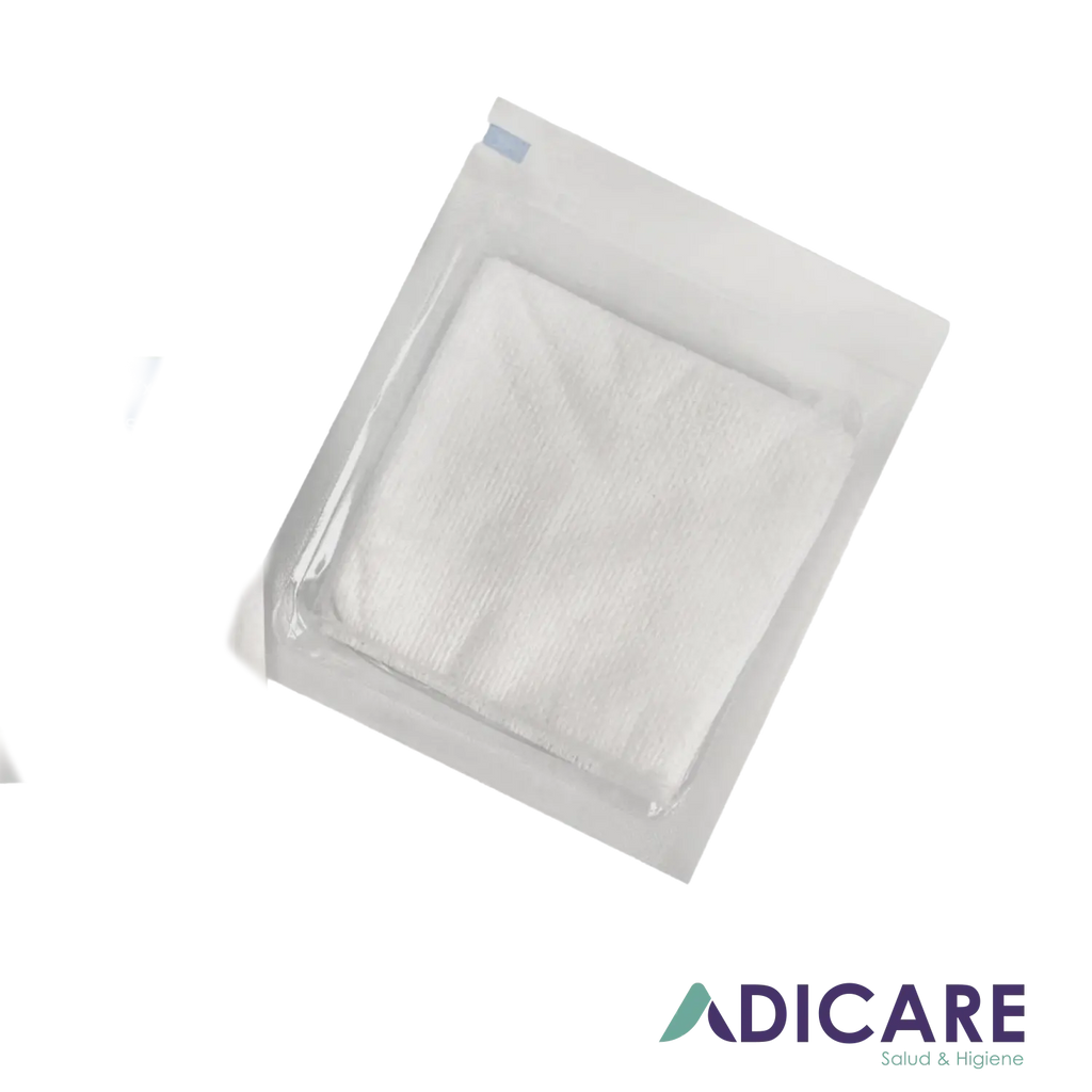 Caja 50 uni. Gasa No Tejida Algodón Esterilizada