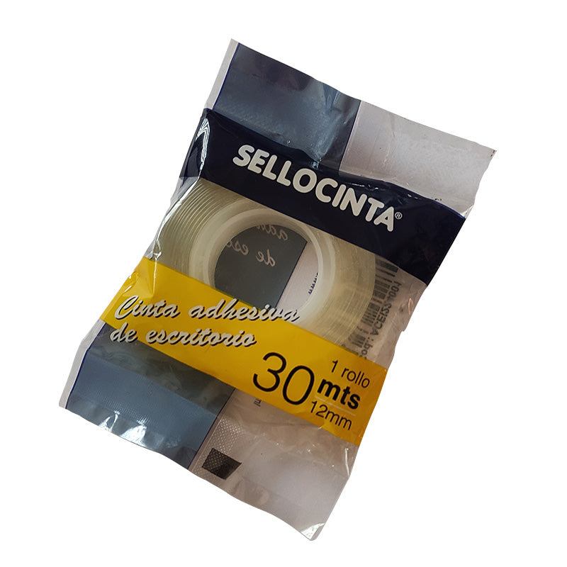 Pack 12 uni. Cinta Escritorio 12mm x 30m Flow pack