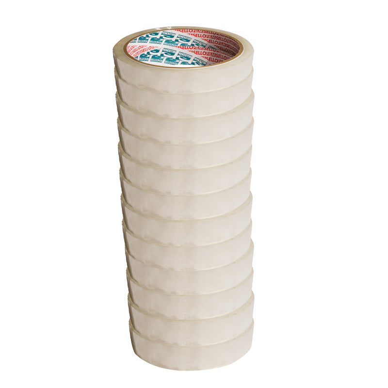 Pack 12 Cintas Escritorio 18mm x 45m